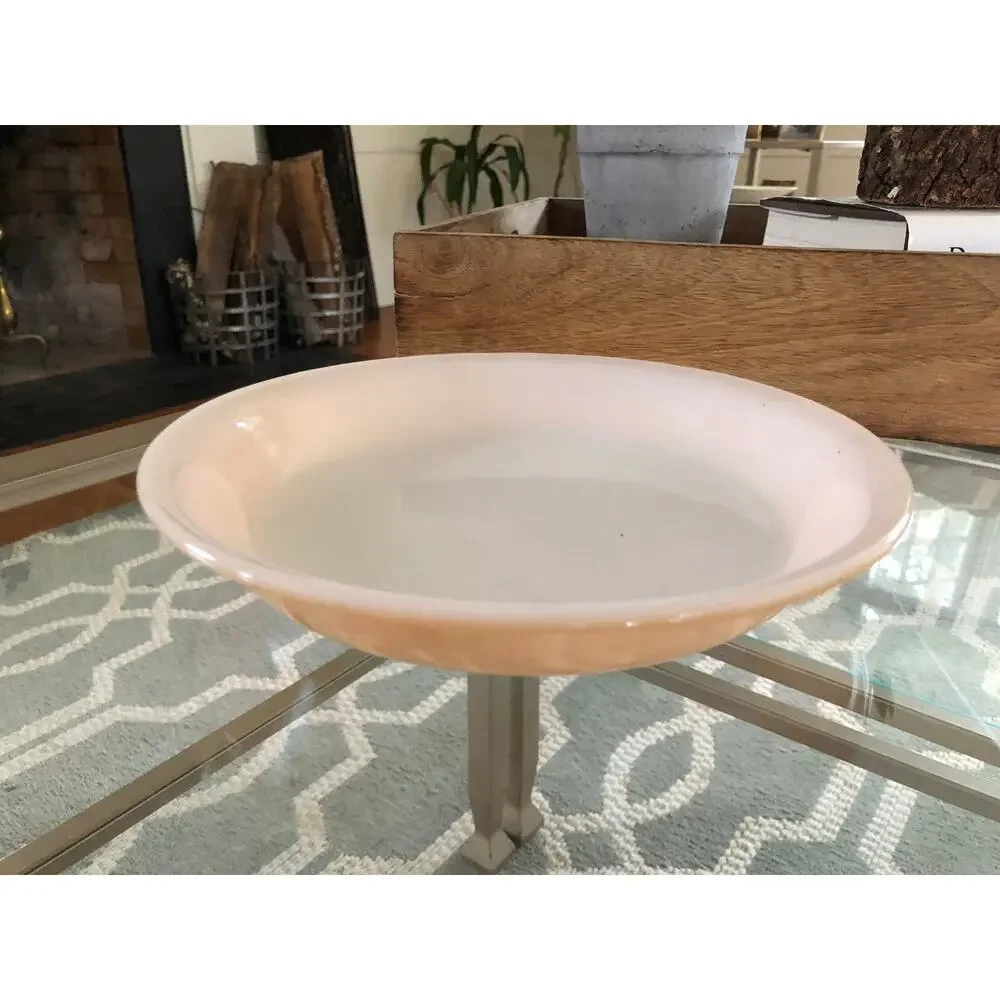 FIRE KING Peach/Copper Lusterware 9